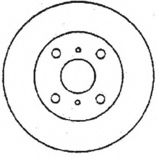 561672BC BENDIX Тормозной диск