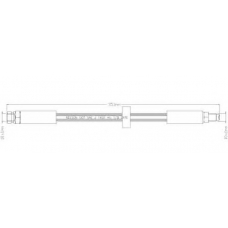 2265 REMKAFLEX Тормозной шланг