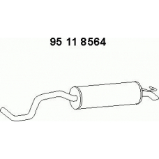 95 11 8564 EBERSPACHER Глушитель выхлопных газов конечный
