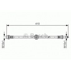 1 987 476 753 BOSCH Тормозной шланг