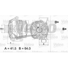 437475 VALEO Генератор