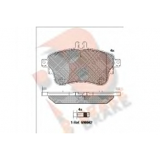 RB2062 R BRAKE Комплект тормозных колодок, дисковый тормоз