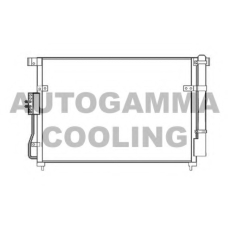 105245 AUTOGAMMA Конденсатор, кондиционер