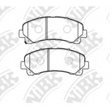 PN0822 NiBK Комплект тормозных колодок, дисковый тормоз