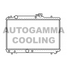 102322 AUTOGAMMA Радиатор, охлаждение двигателя