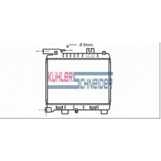 1405801 KUHLER SCHNEIDER Радиатор, охлаждение двигател