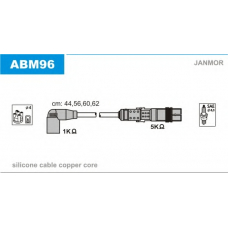 ABM96 JANMOR Комплект проводов зажигания