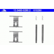 13.0460-0280.2 ATE Комплектующие, колодки дискового тормоза