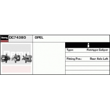 DC74380 DELCO REMY Тормозной суппорт