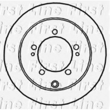 FBD1728 FIRST LINE Тормозной диск