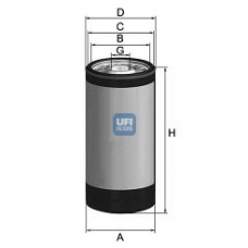 23.288.00 UFI Масляный фильтр
