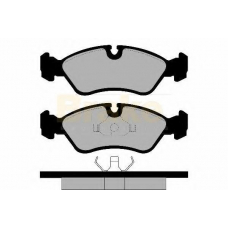 PA511 BRAKE ENGINEERING Комплект тормозных колодок, дисковый тормоз