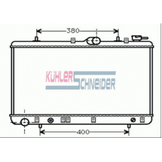 5702001 KUHLER SCHNEIDER Радиатор, охлаждение двигател