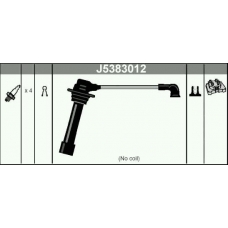 J5383012 NIPPARTS Комплект проводов зажигания