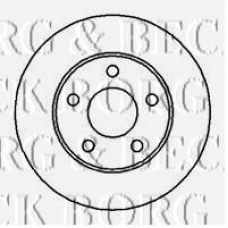 BBD4178 BORG & BECK Тормозной диск