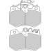 FDB455 FERODO Комплект тормозных колодок, дисковый тормоз