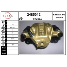 2485012 EAI Тормозной суппорт