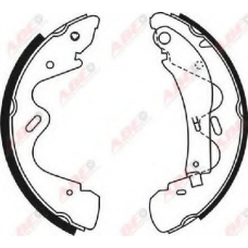 C01054ABE ABE Комплект тормозных колодок