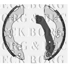 BBS6271 BORG & BECK Комплект тормозных колодок