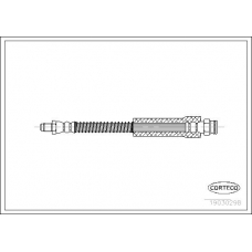 19030298 CORTECO Тормозной шланг