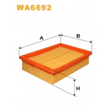 WA6692 WIX Воздушный фильтр
