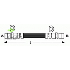 38-0327 KAGER Тормозной шланг