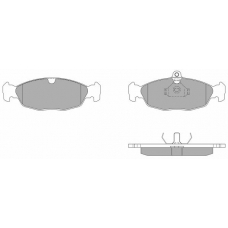 FBP-0758 FREMAX Комплект тормозных колодок, дисковый тормоз