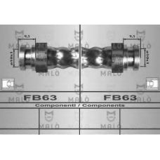 80548 Malo Тормозной шланг