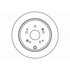MDC1842 MINTEX Тормозной диск