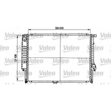 819416 VALEO Радиатор, охлаждение двигателя