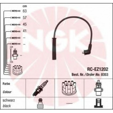 0353 NGK Комплект проводов зажигания