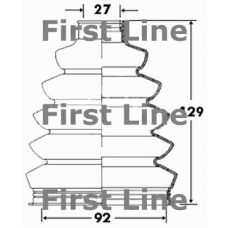 FCB2371 FIRST LINE Пыльник, приводной вал