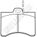FBP1343 FIRST LINE Комплект тормозных колодок, дисковый тормоз