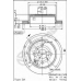 09.5706.10 BREMBO Тормозной диск