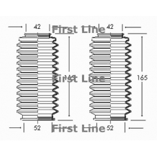 FSG3017 FIRST LINE Пыльник, рулевое управление