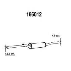 394318601200 MAGNETI MARELLI Выпускной трубопровод