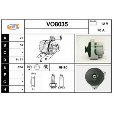 VO8035 SNRA Генератор