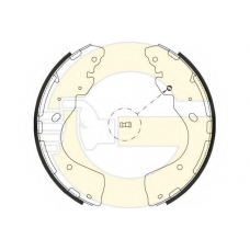 5187979 GIRLING Комплект тормозных колодок