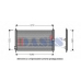 102010N AKS DASIS Конденсатор, кондиционер