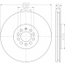 MDC1851 MINTEX Тормозной диск