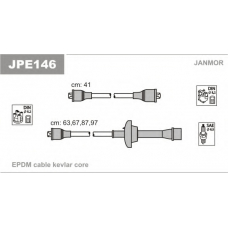 JPE146 JANMOR Комплект проводов зажигания