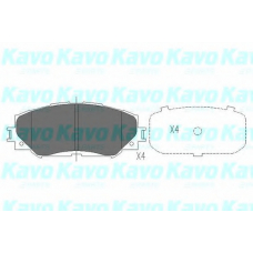 KBP-9120 KAVO PARTS Комплект тормозных колодок, дисковый тормоз