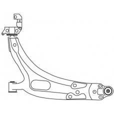 2731 FRAP Рычаг независимой подвески колеса, подвеска колеса