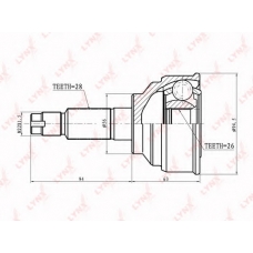 CO-5118 LYNX Шрус