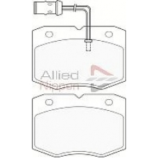 CBP11069 COMLINE Комплект тормозных колодок, дисковый тормоз