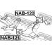 NAB-121 FEBEST Подвеска, рычаг независимой подвески колеса
