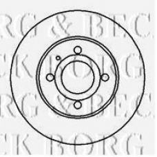 BBD5148 BORG & BECK Тормозной диск