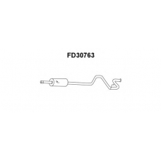 FD30763 VENEPORTE Глушитель выхлопных газов конечный