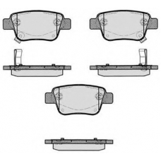 RA.0568.0 RAICAM Комплект тормозных колодок, дисковый тормоз