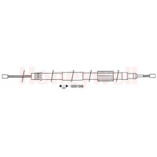 432878B BENDIX Трос, стояночная тормозная система